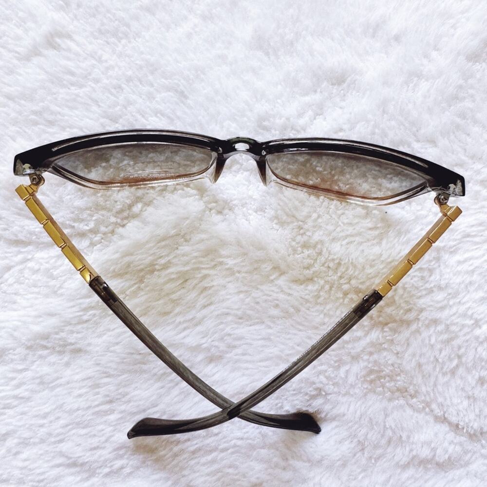 Joanne Clear Gray Square Sunglasses - Picture 10 of 12